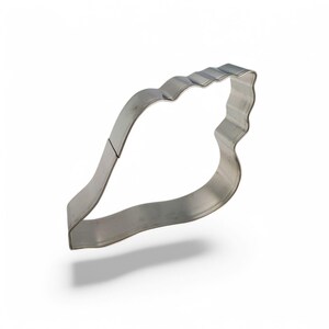 Snäckskal 10 cm metallkakform B1759, handgjord i USA