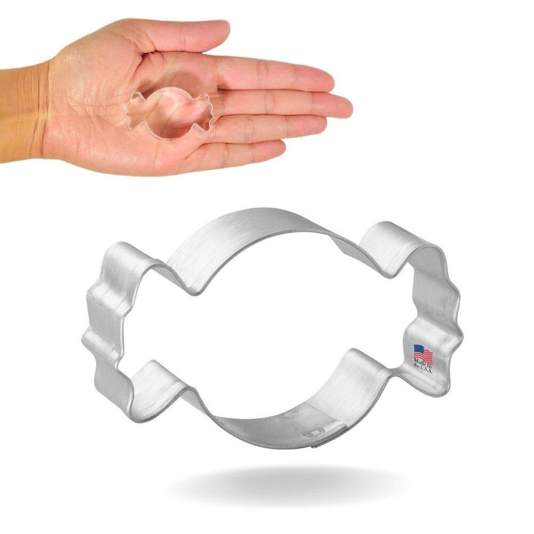 Cutter Candy Mini Candy Wrapper Cookie Cutter 1.75 in M205, Handmade in the USA, Tin ...