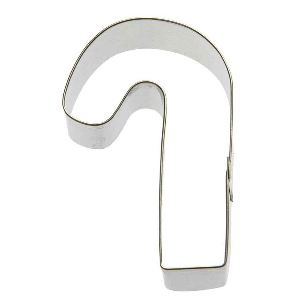 Candy Cane Cutter Candy Cane Cookie Cutter 3.5 in B936F, Handmade in the USA - Etsy