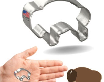Mini Buffalo kakform 2.1 i M115, handgjord i USA, tennpläterat stål