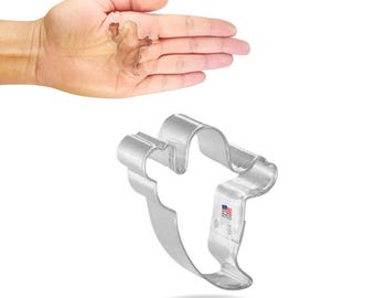 Mini-spookkoekjesvorm, 1,5 inch M119, handgemaakt in de VS, vertind staal