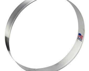 Ronde cirkelvormige koekjesvorm 5 in B1195, handgemaakt in de VS