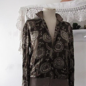 1990s Silk Bomber jacket