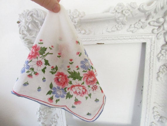 Ladies Handkerchief-Hankie-Hanky-Floral - image 3