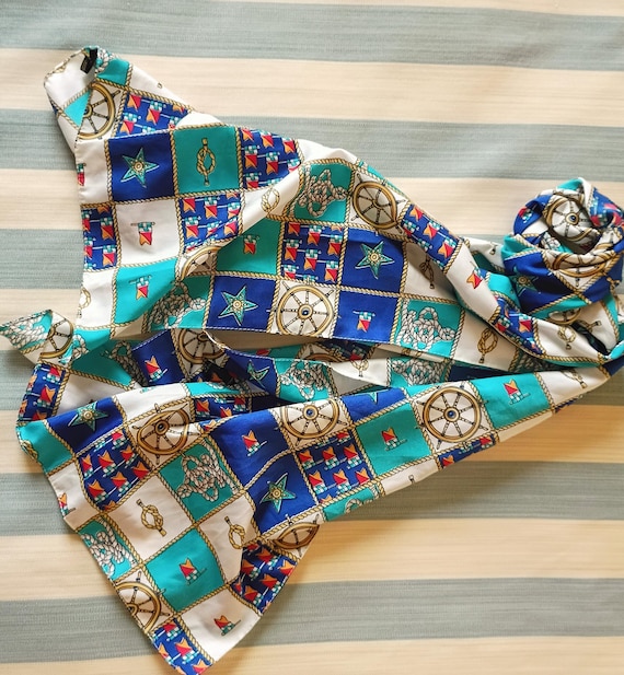 Vintage nautical scarf. - image 1