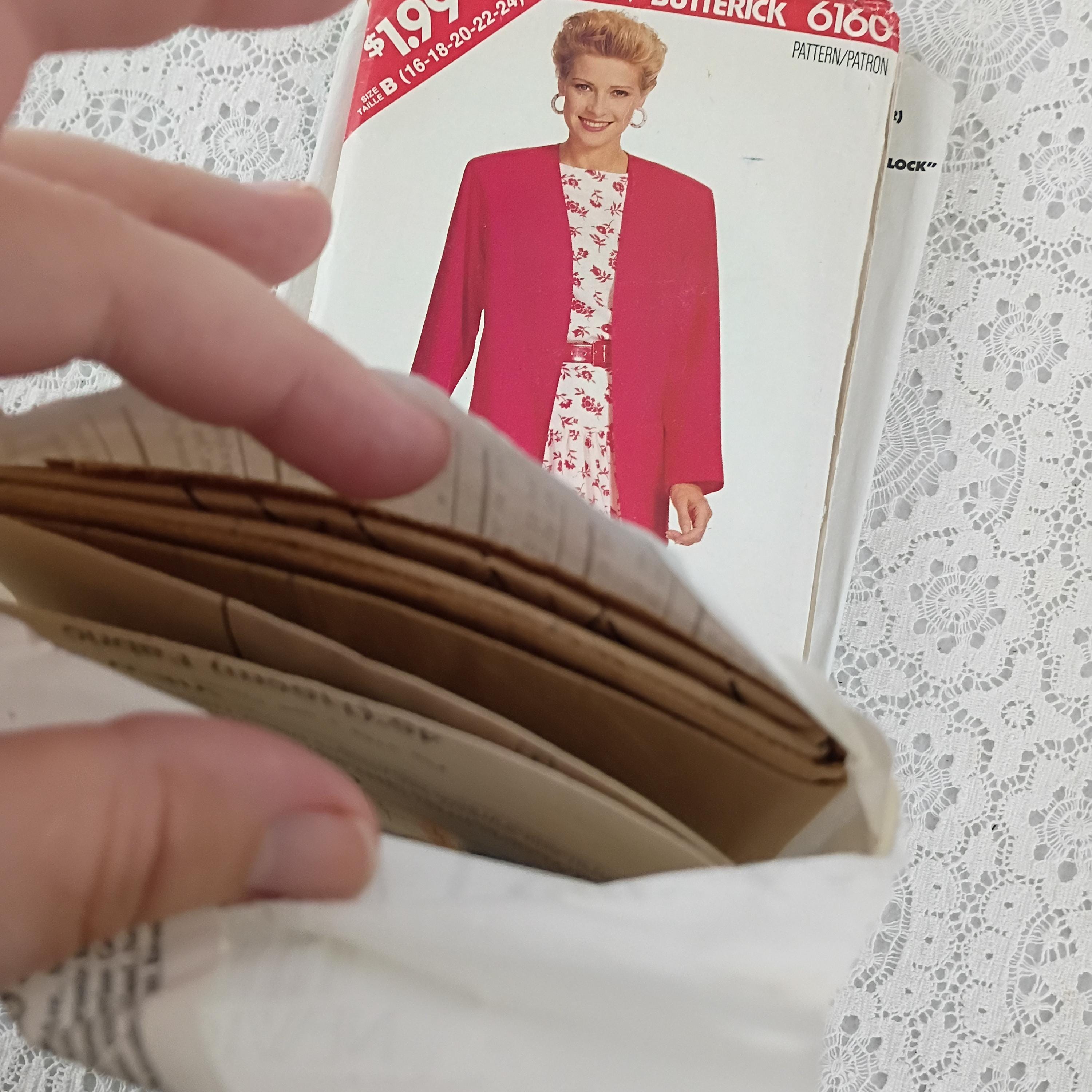 1980s Sewing Pattern Bundle. Wardrobe Builder Stash. Dress Patterns and ...