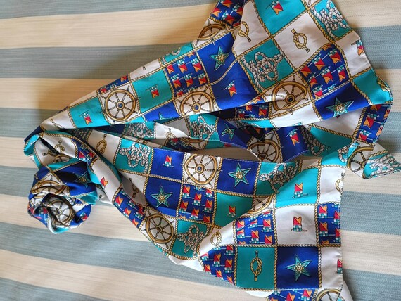 Vintage nautical scarf. - image 5