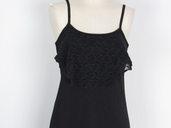 Black Stretch Nightgown, sm to medium - image 3