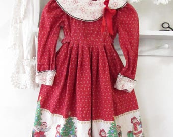 Raggedy Ann and Andy Vintage Handmade Daisy Kingdom Sun Dress or
