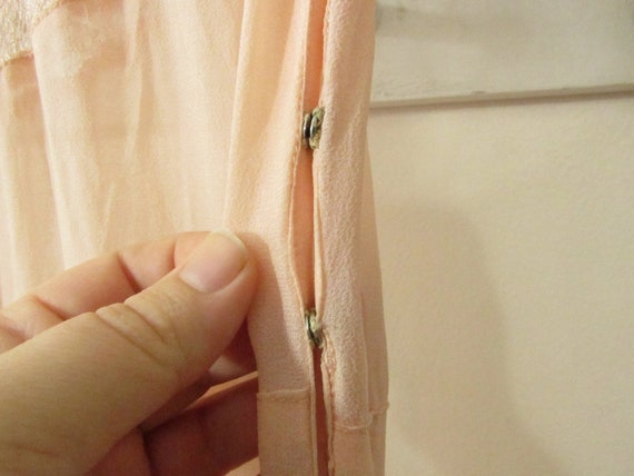 1920s Tissue silk flapper dress. Bias cut. As-is … - image 3