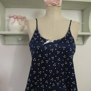 Vintage Star / galaxy navy blue camisole image 1