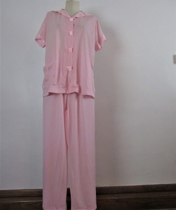 Vintage 1960s softy nylon pajama set - image 3