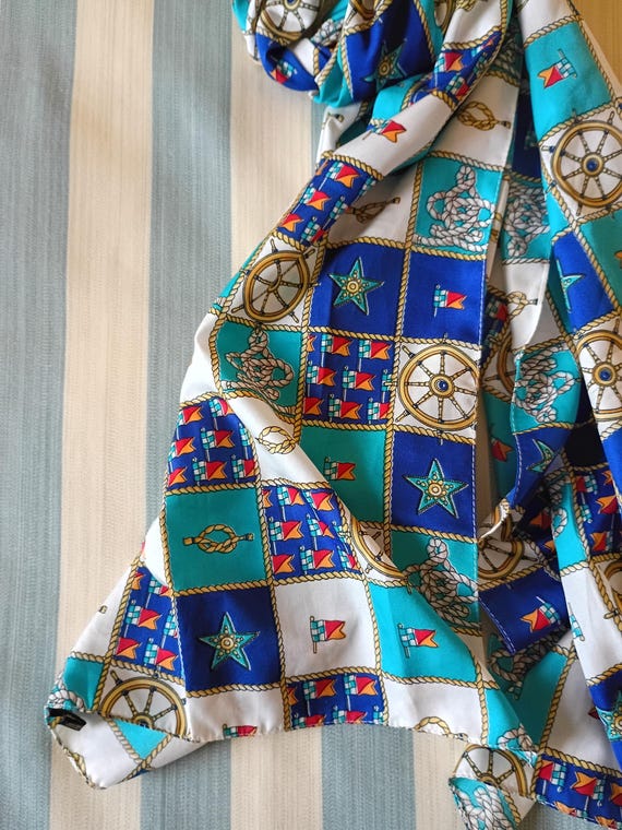Vintage nautical scarf. - image 3