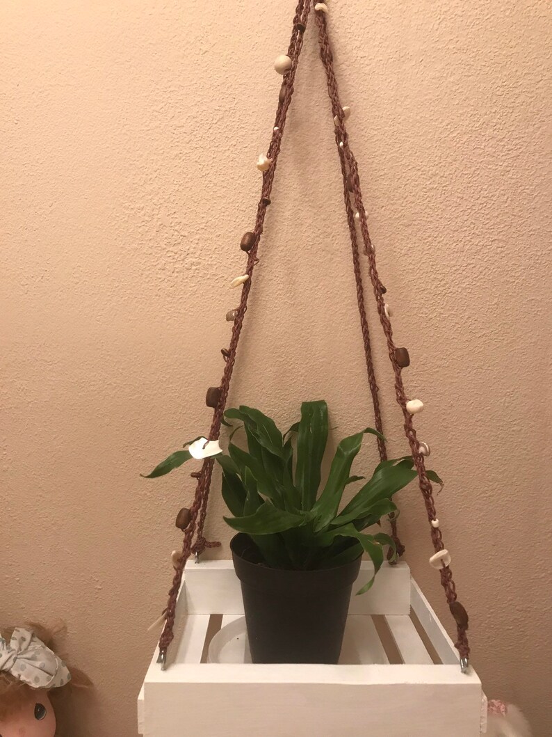 Hanging Plant Basket Hanging Bathroom Organizers Hanging | Etsy