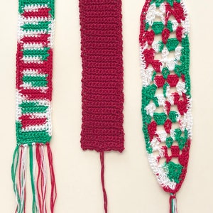 Crocheted Bookmarks, Colorful Bookmarks, Bookmarks, Handmade Bookmarks, Unique Bookmarks, Readers Gifts, Gift Bookmarks image 3