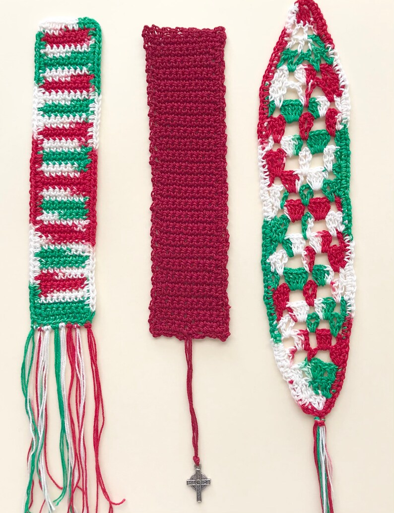 Crocheted Bookmarks, Colorful Bookmarks, Bookmarks, Handmade Bookmarks, Unique Bookmarks, Readers Gifts, Gift Bookmarks image 3