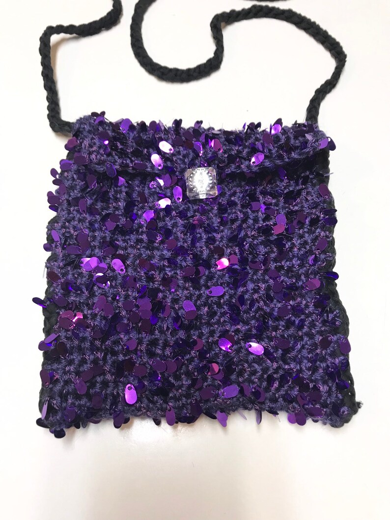 Evening Bags, Purple Sequin Purse, Evening Purse, Small Black Purse, Purple Purse, Dressy Purses, Small Shoulder Purse, Blue Small Purse Purple