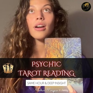 SAME HOUR Psychic Tarot Reading, Exact Thoughts Reading, Love Tarot Reading, Tarot Card Reading, Question Tarot Reading, Time Frame Reading