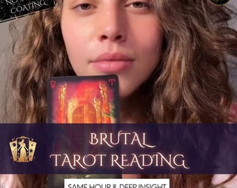 Lectura de tarot brutal / Lectura psíquica honesta / Lectura psíquica brutalmente honesta / Predicciones veraces a la misma hora / Lectura psíquica brutal