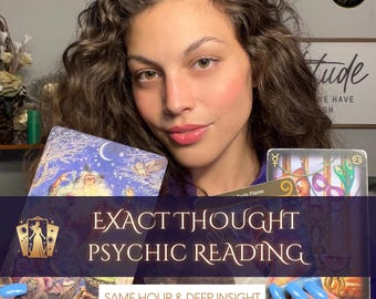 Exact Thoughts Reading, Same Hour Love Reading, Exact Thoughts Tarot Reading, Relationship Reading, Exact Feelings, Love Tarot Reading