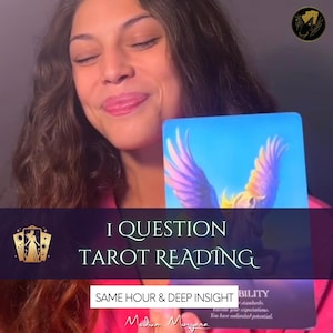 1 Question Tarot Reading, Answer to questions, Tarot Reading, Same Hour Tarot Reading, Medium Tarot Reading, Psychic Reading, Career, Love
