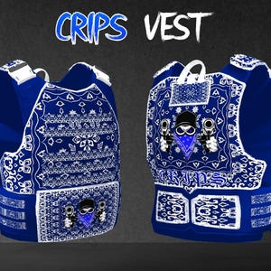 Crips Vest | Weste, Fivem Ready