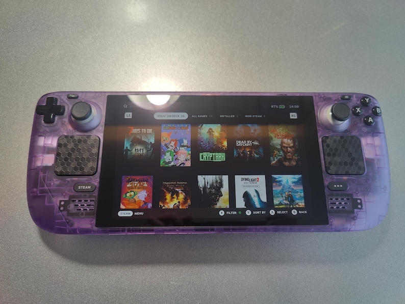 Steam Display Kit Steam Deck Full Shell Swap: LCD Model - Etsy