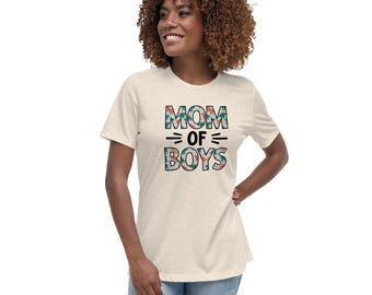 Mom of Boys - Women's Relaxed T-Shirt