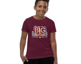 Big Brother Youth Shirt: Pregnancy Announcement Kids Tee