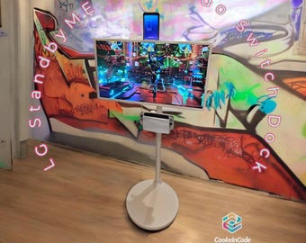 LG StandbyME Nintendo Switch Dock - STL & 3MF Files for 3D Printing