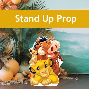 Le roi lion découpe, un sauvage, safari dans la jungle, enseigne de pelouse, enseigne de jardin, anniversaire, art du jardin, accessoire de stand up, décoration de fête, baby shower, fête du roi lion