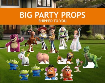 Toy Story-karaktärsklipp: Dekoration för utomhusfest