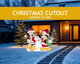 Julklappar med Musse Pigg och Mimmi, Juldekorationer för gräsmattan