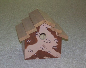 Camoflauge  Birdhouse