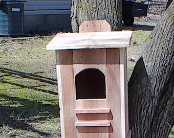 Cedar Wood Owl House or Nursery