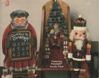 Prudy Vannier Patterns - Prudy's Santa...Busier Than Ever Tole Painting Book Acrylic Paint