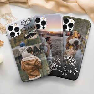 Custom Fathers Day Phone Case/Iphone Case with Photo/Personalized Phone Case Gift for Dad/Father Present/Father&#39;s Day Gifts/Birthday Gifts