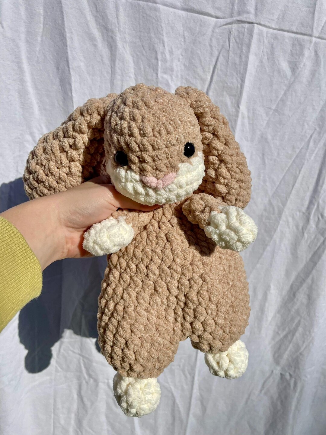 Handmade Crochet Newborn Bunny Gift Set (2pc) – Baby Shower Gift main image 0