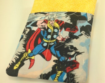 Super Heroes Print Pocket Organizer - Nurse Scrubs, Lab Coat, Purse