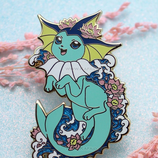 Pin de esmalte de Vaporeon