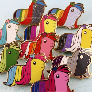 Guinea Pig Pride Pins