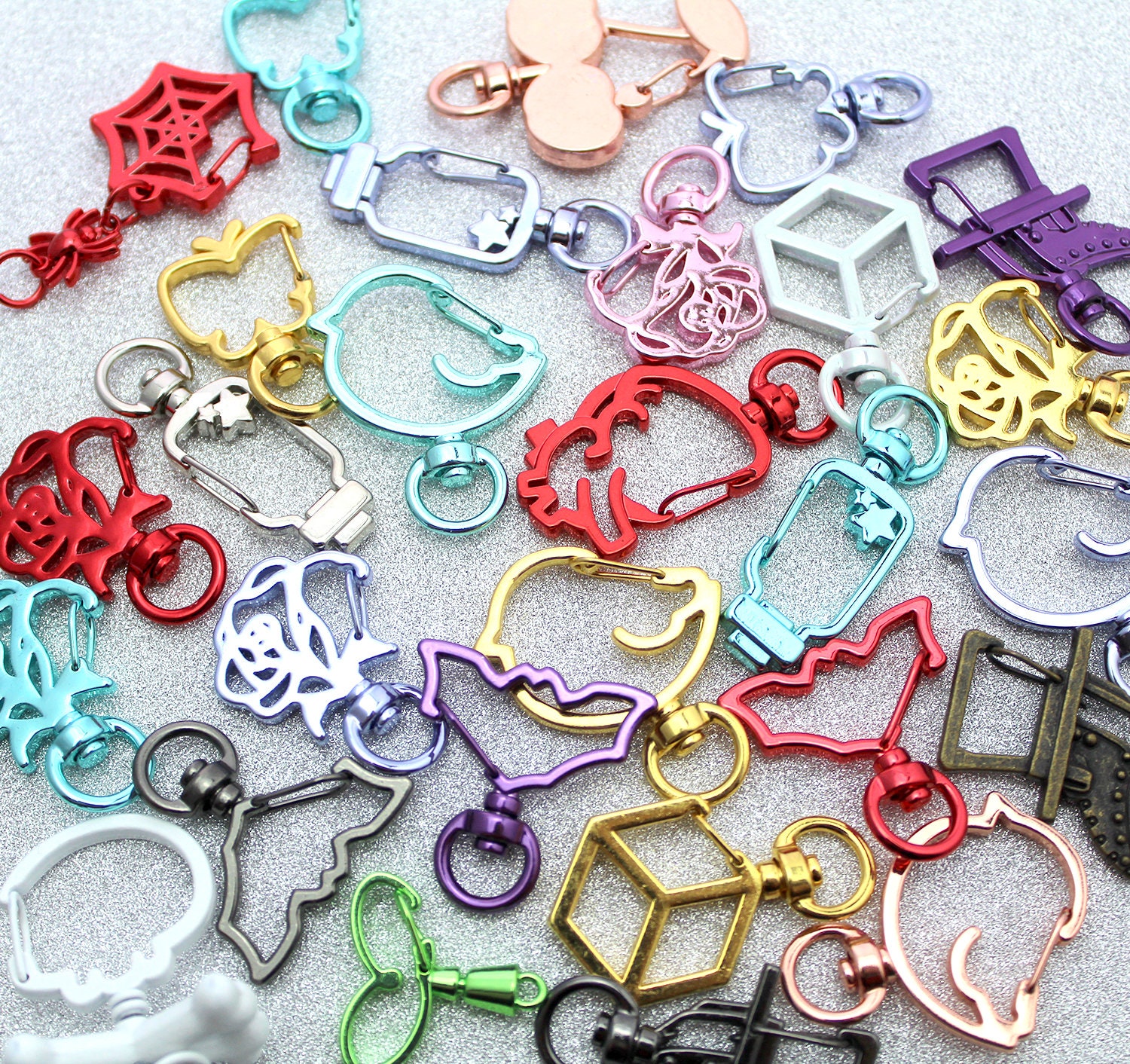 Swivel Clips - 1-Inch - 25mm - Lobster Clasp - Swivel Hooks - Bag Hardware  - Strap Hooks - Strap Clips - 2 Minutes 2 Stitch