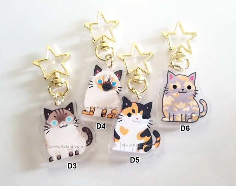 Cat Charms Etsy