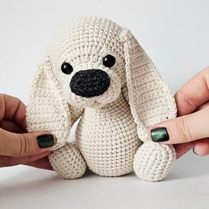 CROCHET PATTERN Little Puppy 16 cm / Amigurumi tutorial PDF file