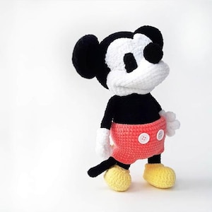 CROCHET PATTERN Mouse 36 cm / Amigurumi tutorial PDF file