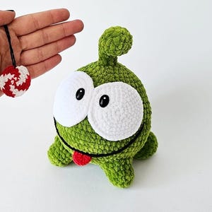 HÄKELANLEITUNG Grünes Monster 19 cm / Amigurumi Anleitung PDF-Datei