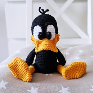 CROCHET PATTERN Duck 13 cm / Amigurumi tutorial PDF file