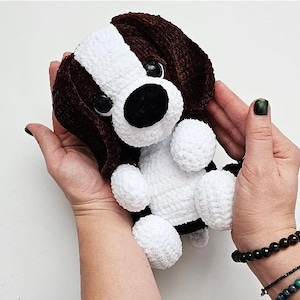 CROCHET PATTERN Puppy 21 cm / Amigurumi tutorial PDF file