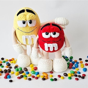 HÄKELMUSTER: Ein Set von 2 Häkelanleitungen wie auf dem Foto / der Amigurumi Anleitung PDF Dateien