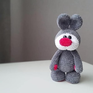 CROCHET PATTERN Bunny 30 cm / Amigurumi tutorial PDF file